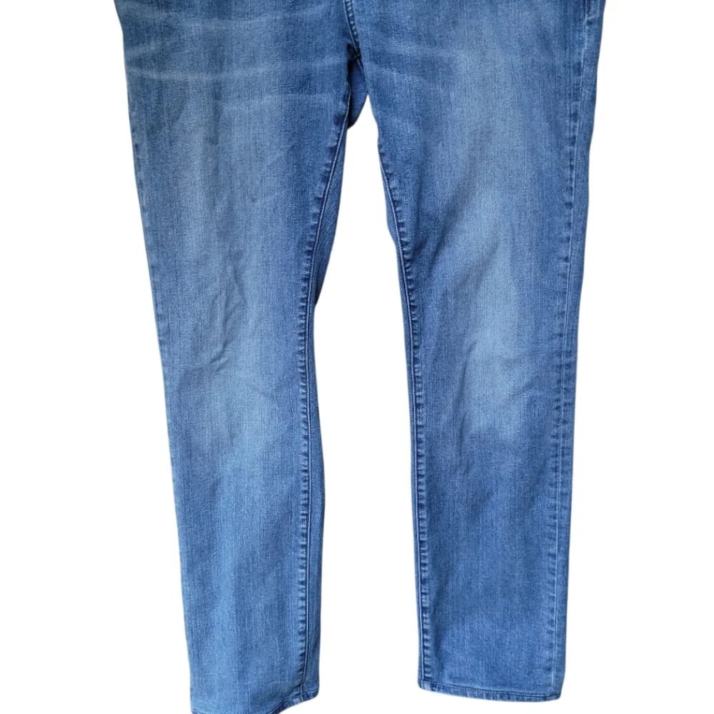 John Varvatos Bowery Slim Straight Jeans Blue Denim Size 33X29